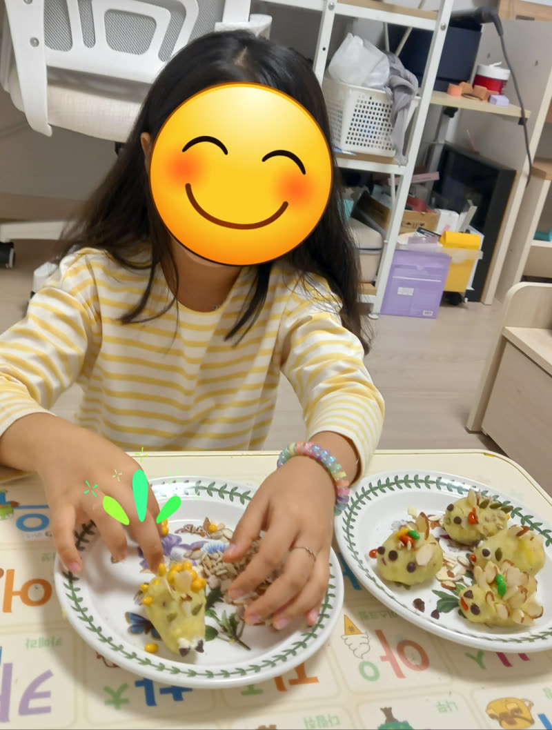 "고구마 고슴도치 패밀리 총출동!" 😋 스스로 만들어 더 맛있었던 아이들의 오감만족 요리 수업! ② 활동 사진 2