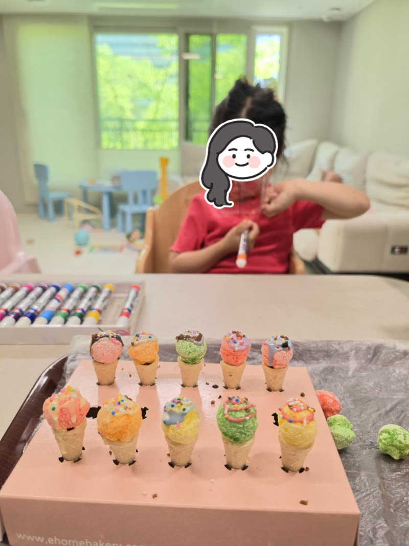 내가 만든 달콤한 아이스크림 가게! 미니 아이스크림 만들기 🍦✨ 활동 사진 2