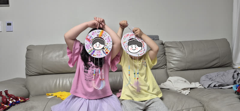 좋은 꿈만 꾸길! 우리 가족 드림캐쳐 만들기 🌙🪶 활동 사진 2