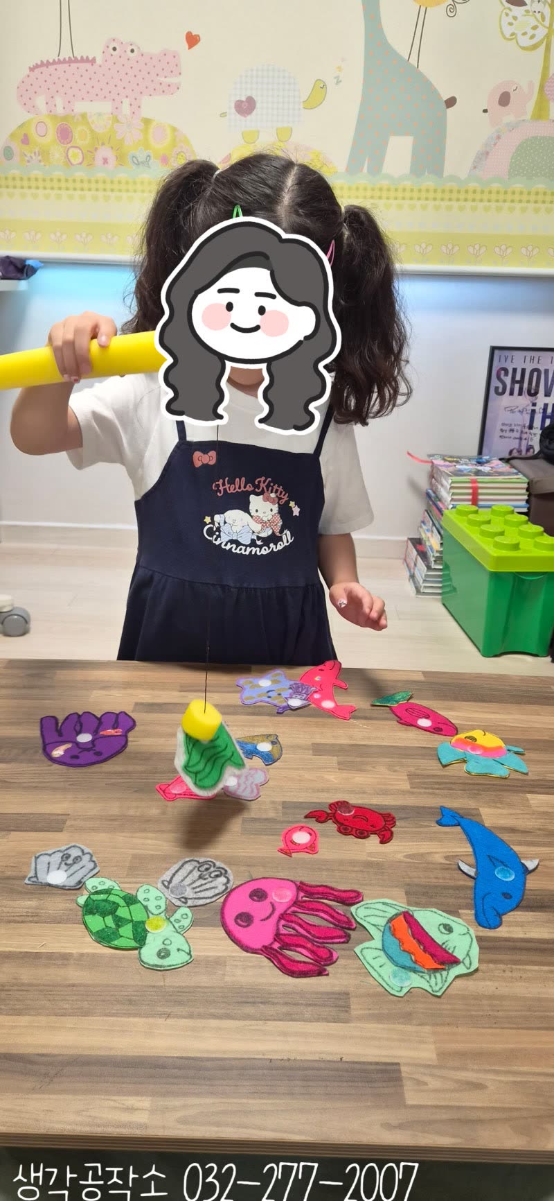 생각공작소 인천 오감쑥쑥 바우처 여름을 낚아요 낚시놀이, 찌에 톡 붙는 바다 친구들 🎣 활동사진 2